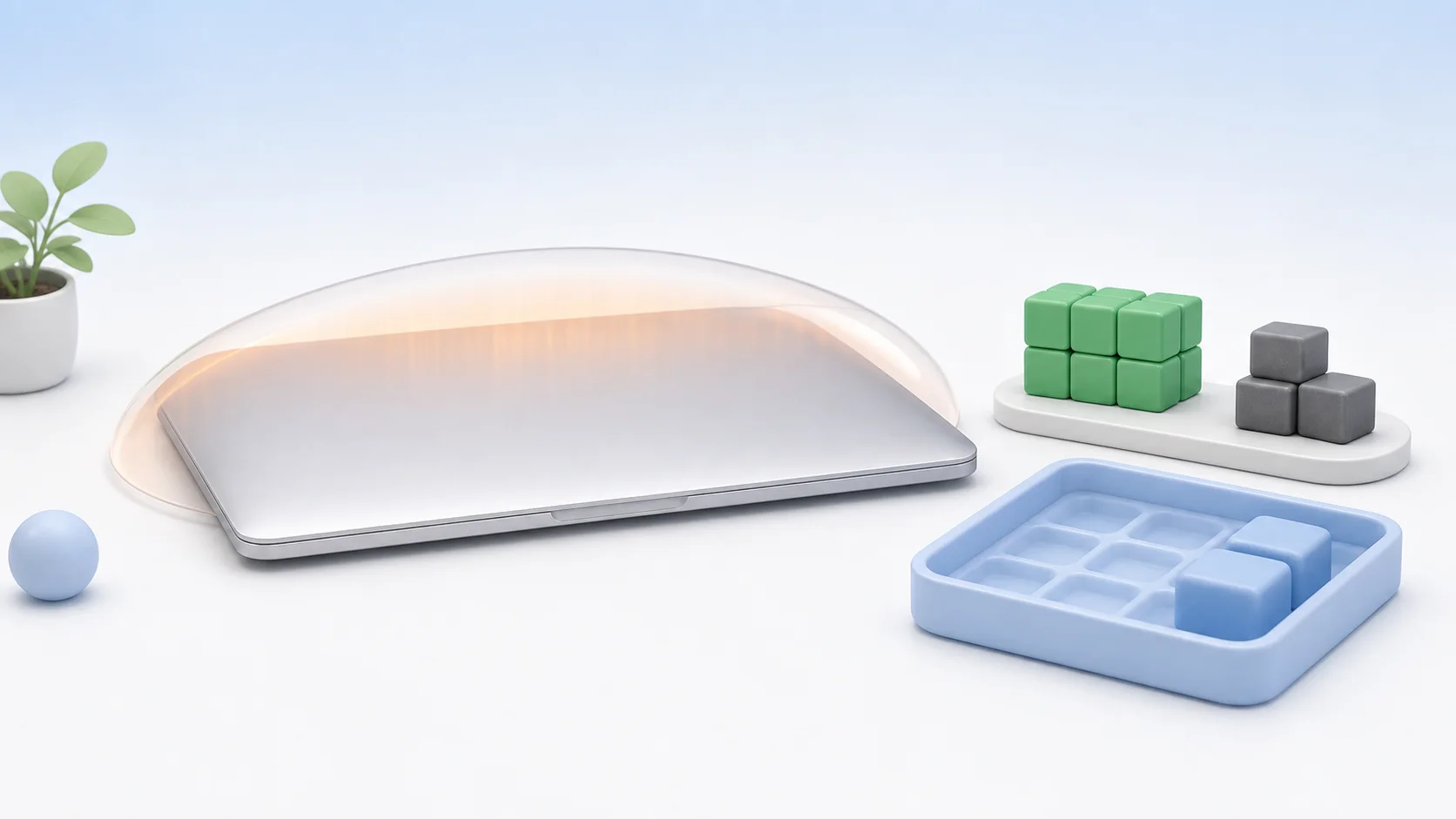 薄型で熱がこもりやすく、メモリや容量が控えめというMacBook Air特有の要因のイメージ